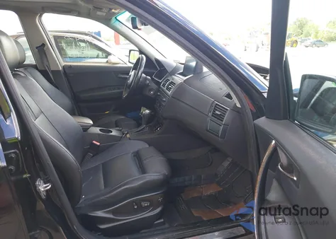 2006 BMW X3 3.0I z USA, uszkodzony, nr VIN WBXPA934X6WG85988